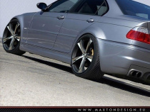 BMW E46 1998-2007 Sedan Sidokjolar M3 Look Maxton Design
